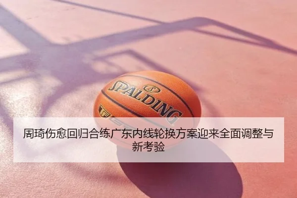 周琦伤愈回归合练广东内线轮换方案迎来全面调整与新考验